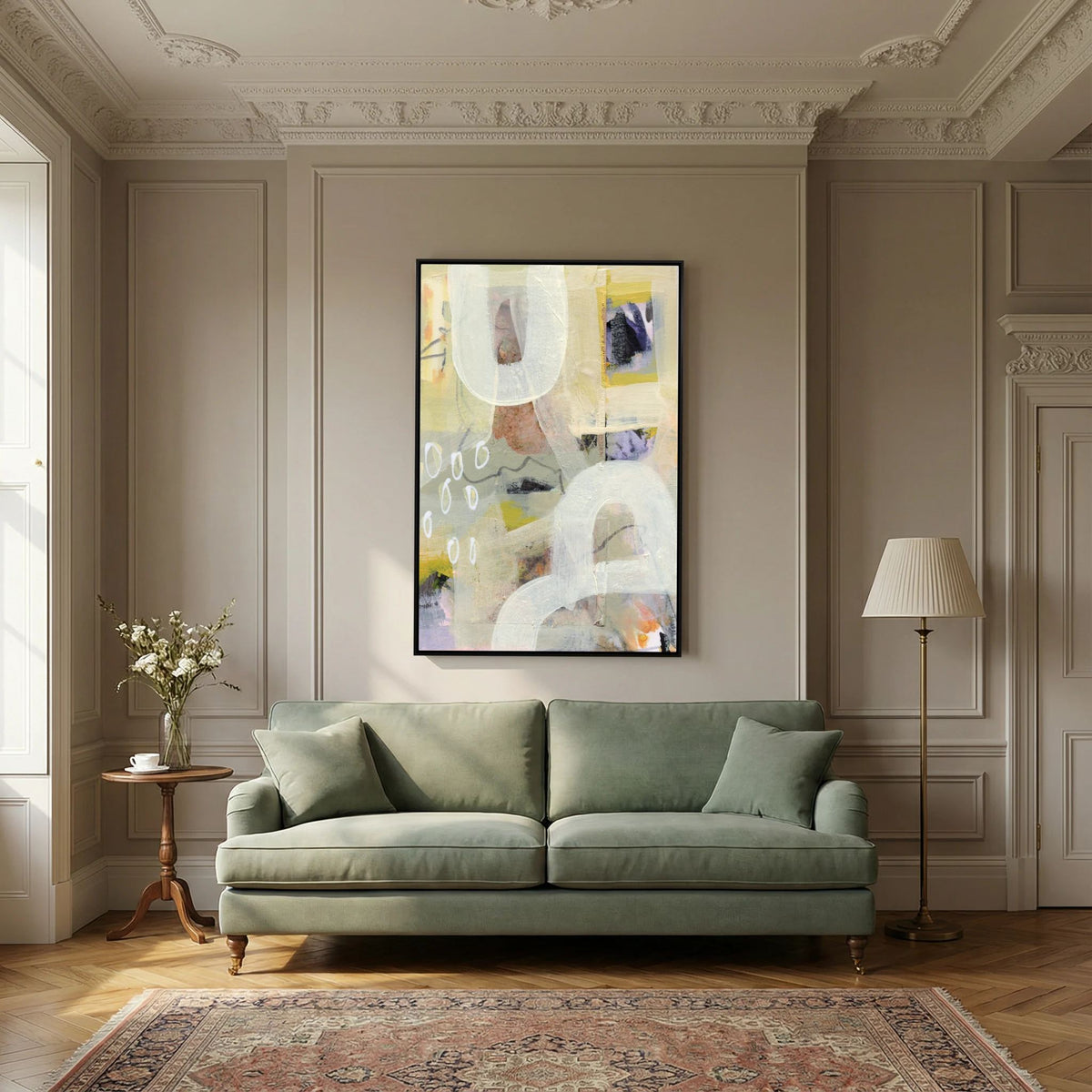 Canvas print “Verweven”