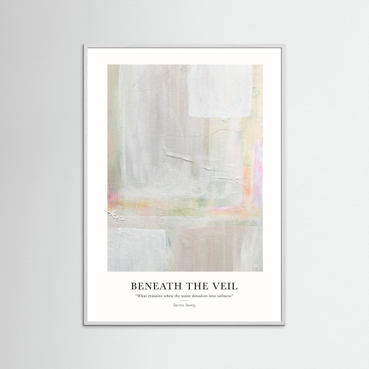 Fine Artprint - Beneath the veil - Poster design