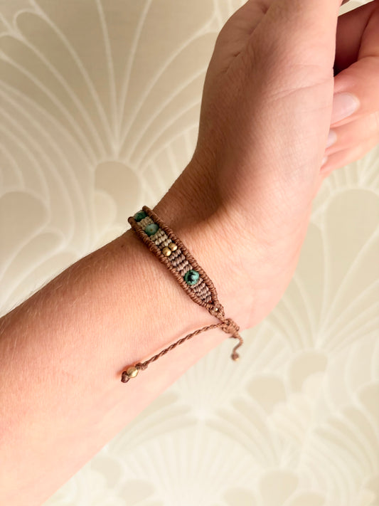 Armband Afrikaanse Turkoois