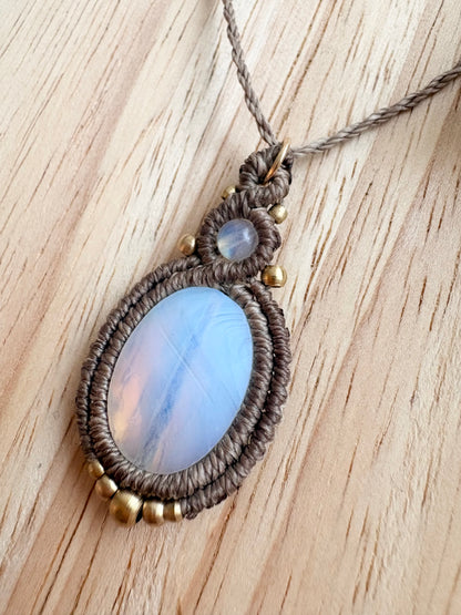 Opaal ketting