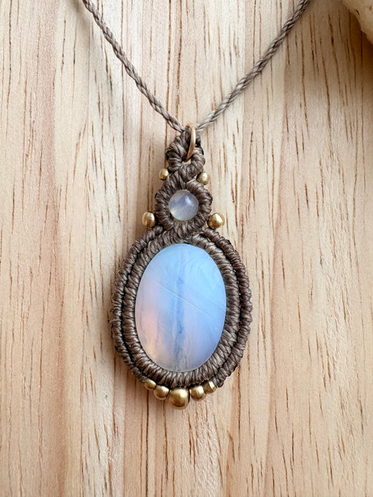 Opaal ketting