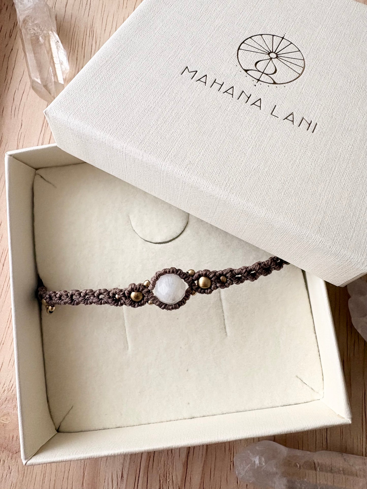 Armband - Maansteen
