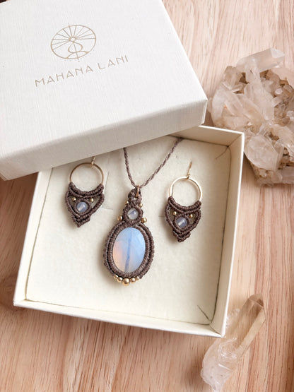 Opaal ketting