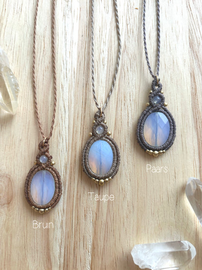 Opaal ketting