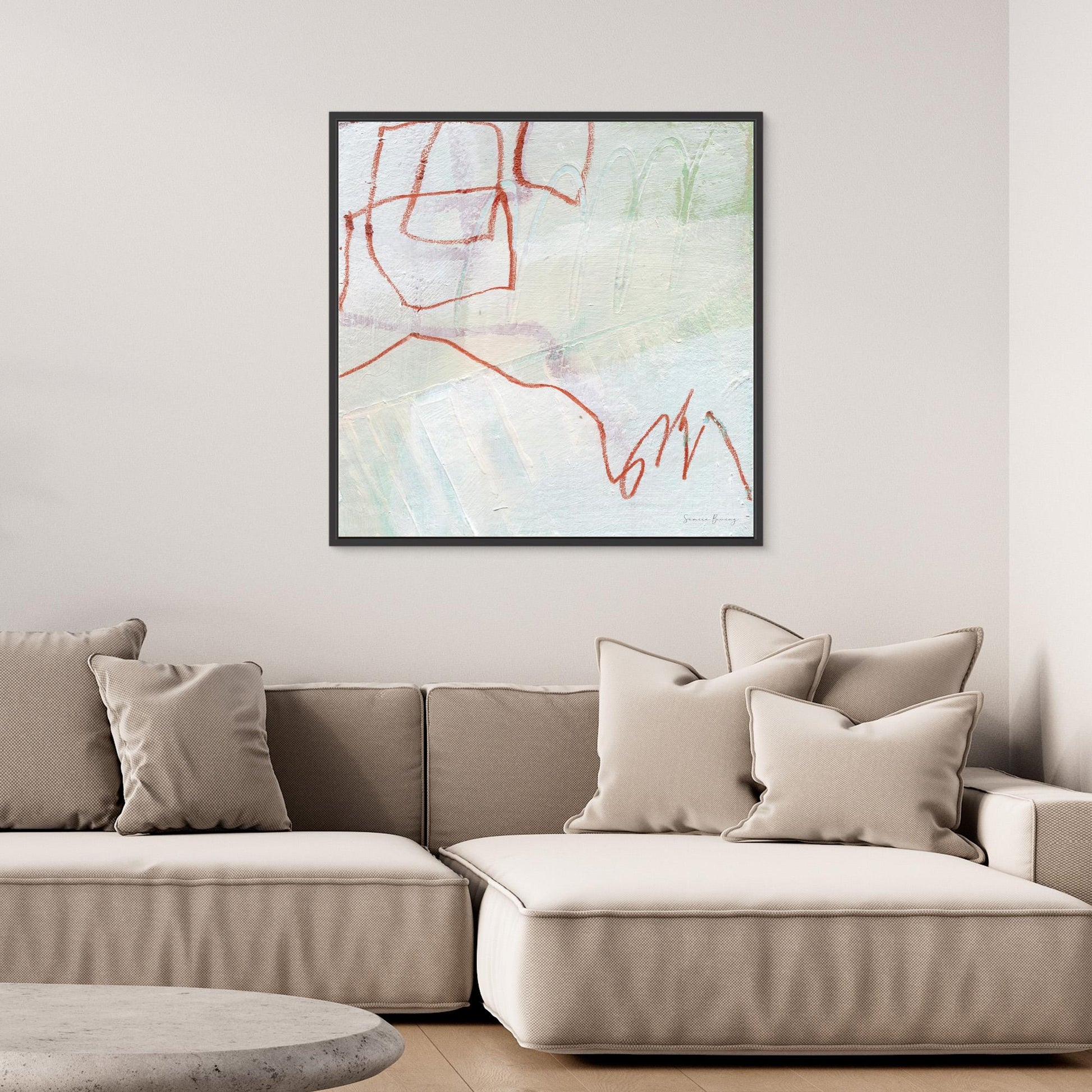 Canvas print - #034 Onder de stilte