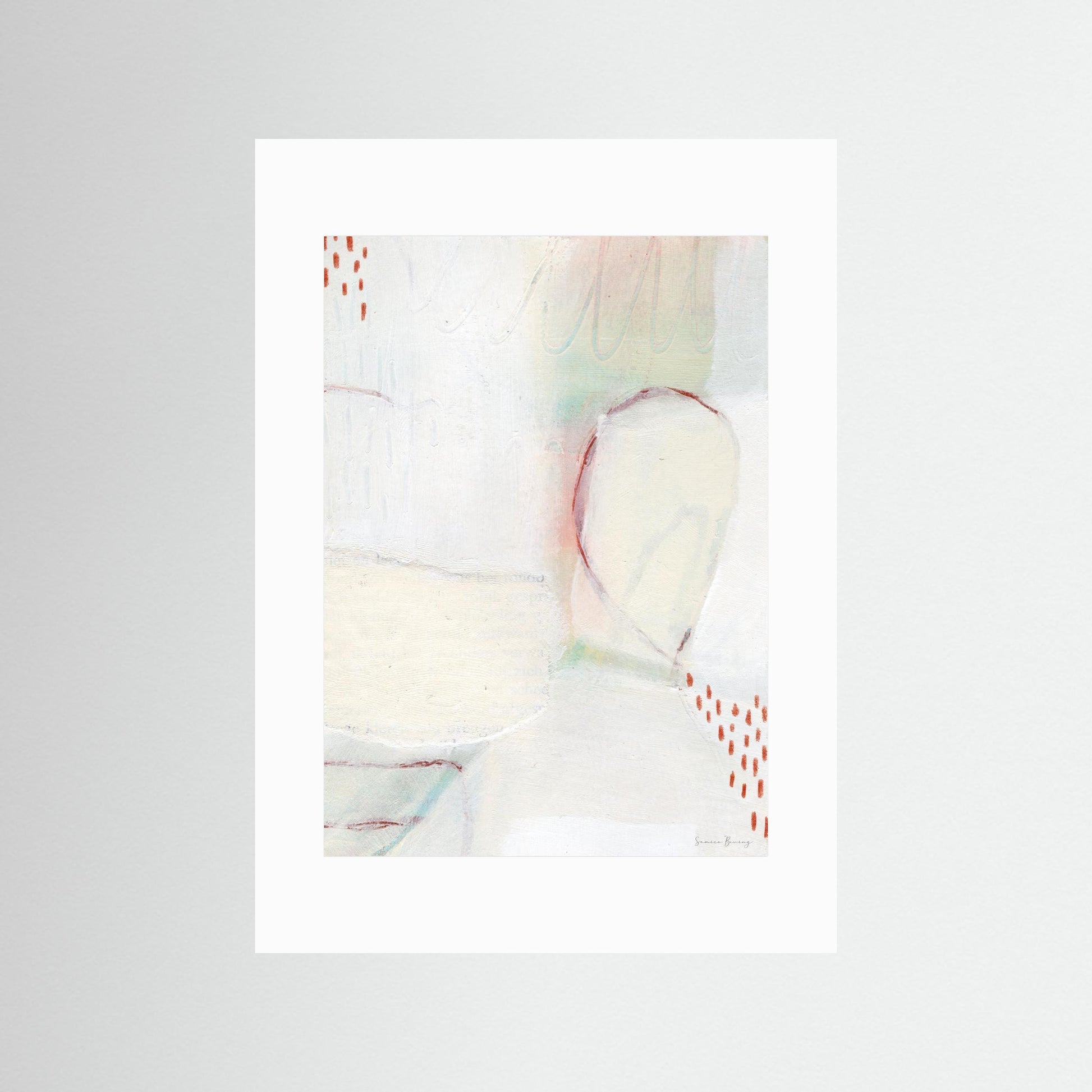 Fine Artprint - #032 Een vorm van Stilte