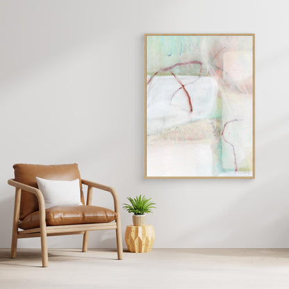 Canvas print - #029 Zachte Echo's