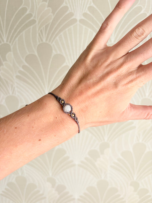 Wens armband Zachtheid Maansteen