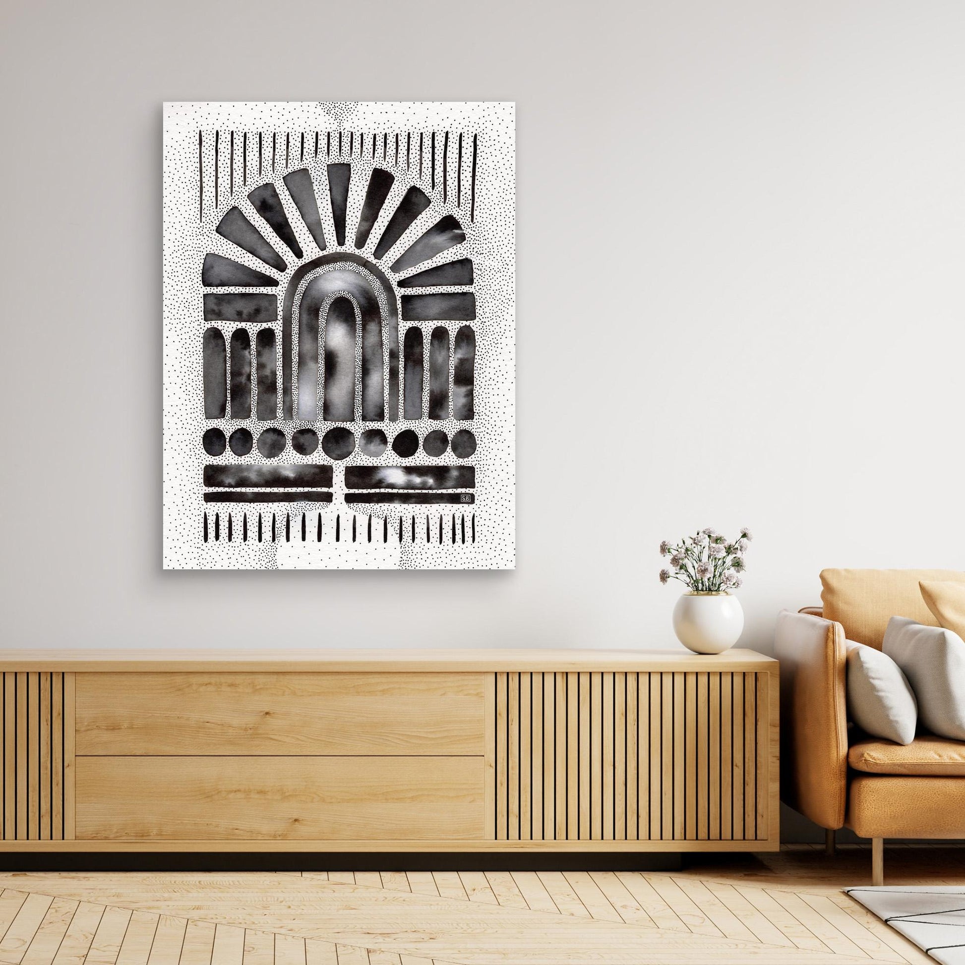 Canvas Print - #036 Innerlijke tempel