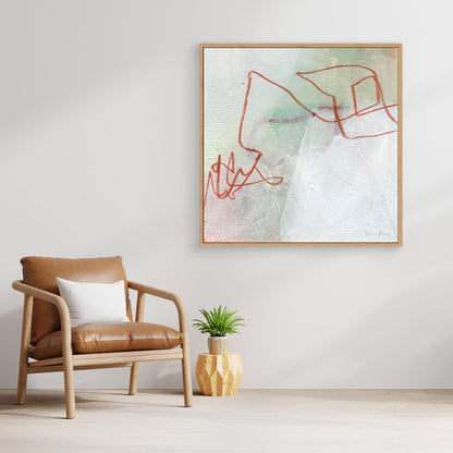 Canvas print #033 Lijnen van lucht