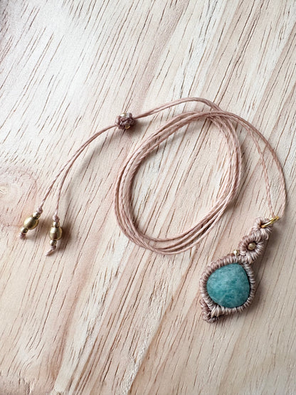 Amazoniet ketting