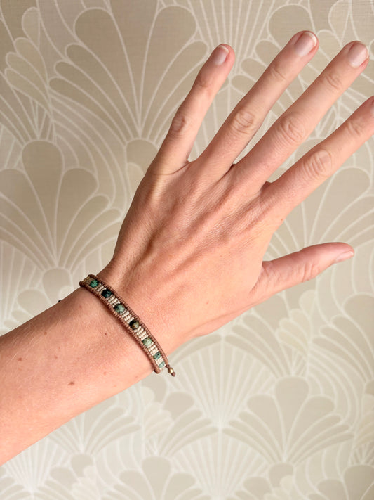 Armband Afrikaanse Turkoois