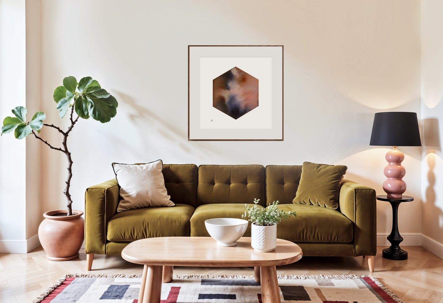 Kunst met ziel, geïnspireerd door de natuur, voor een rustgevend interieur die past bij de woontrend van 2026