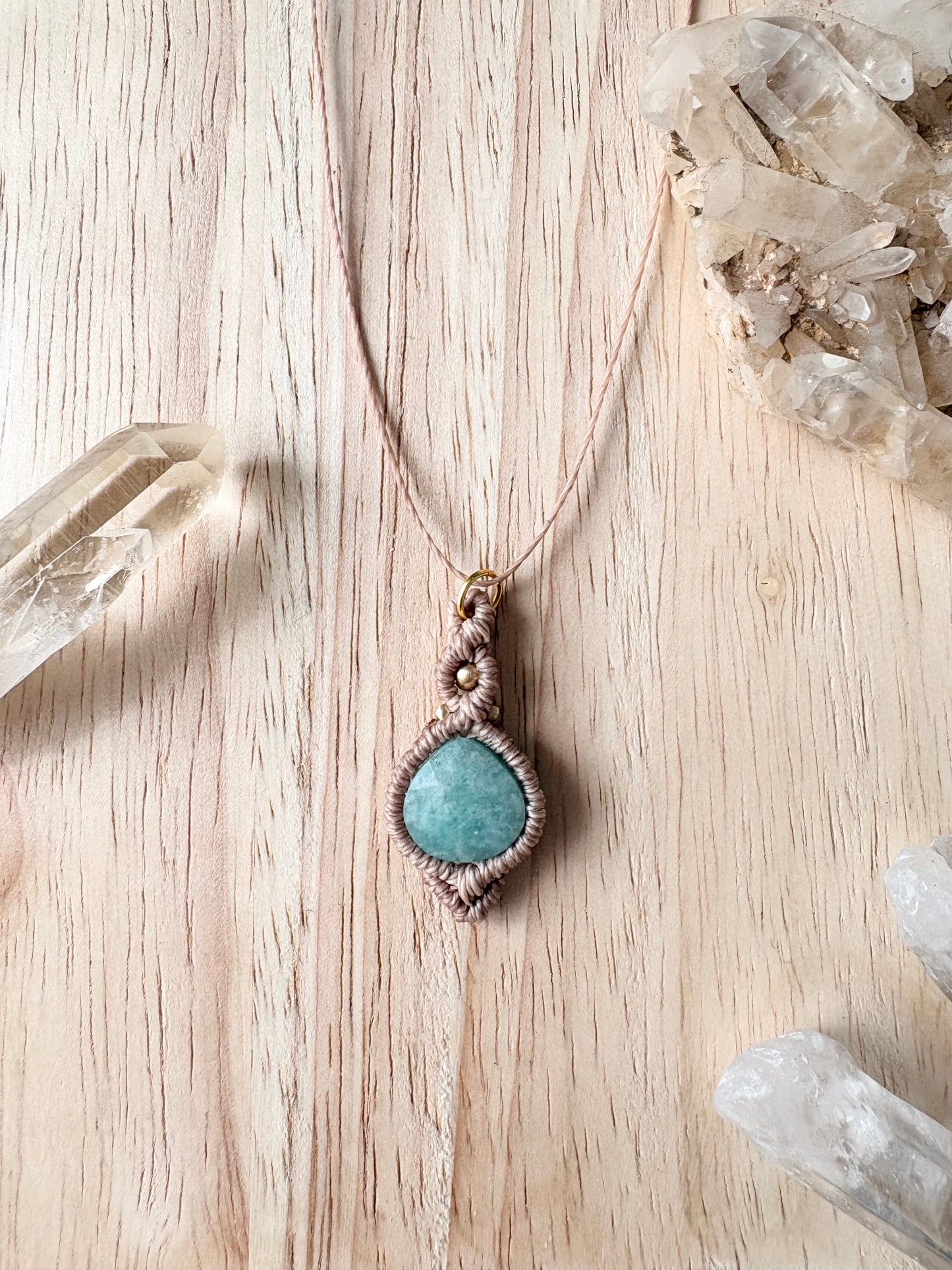 Amazoniet ketting