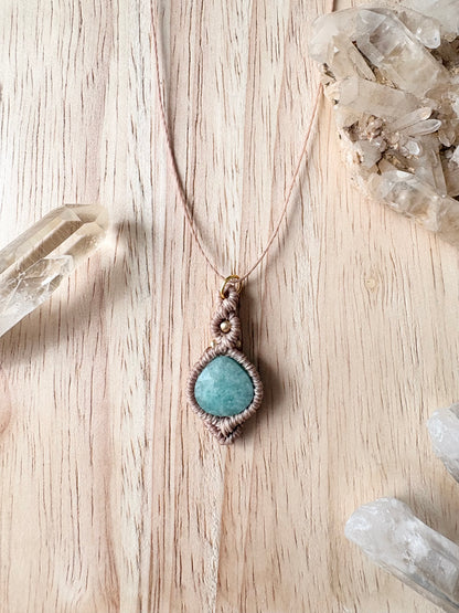 Amazoniet ketting