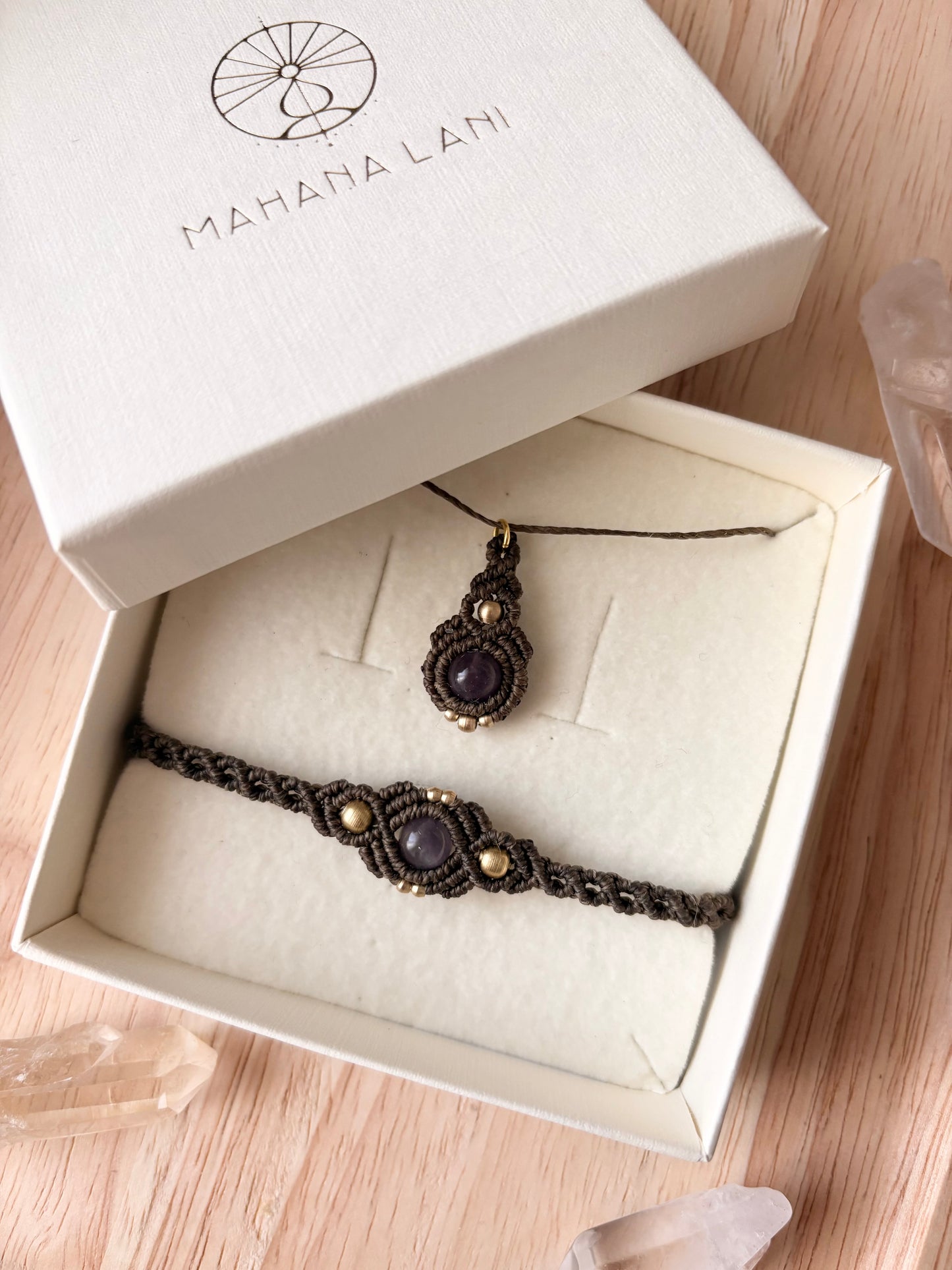 Geboortesteen armband
