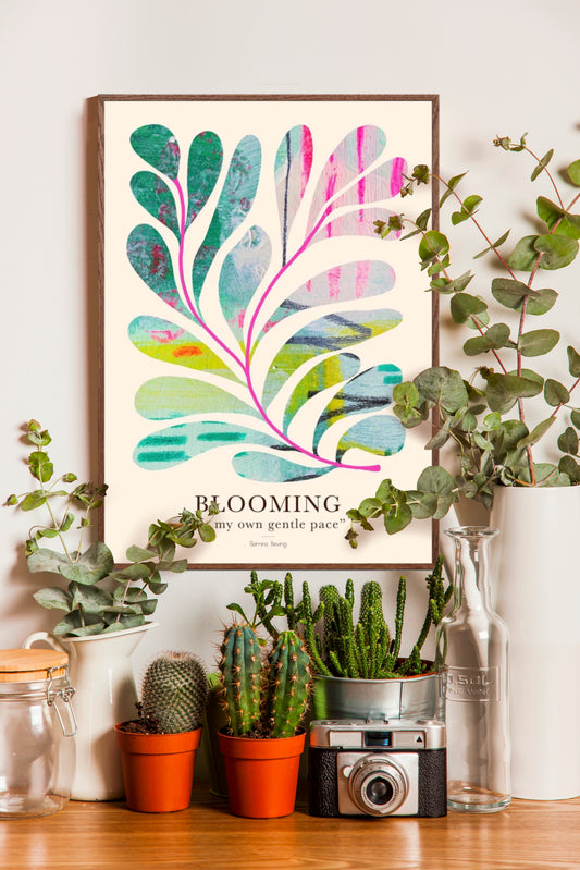 Fine Artprint - Blooming - Poster design
