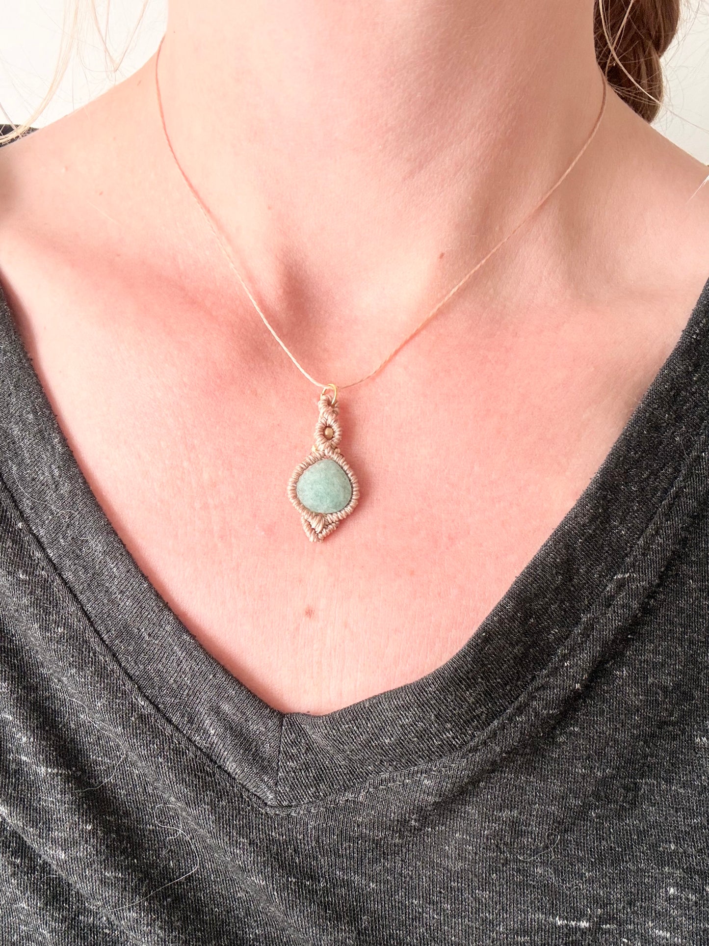 Amazoniet ketting
