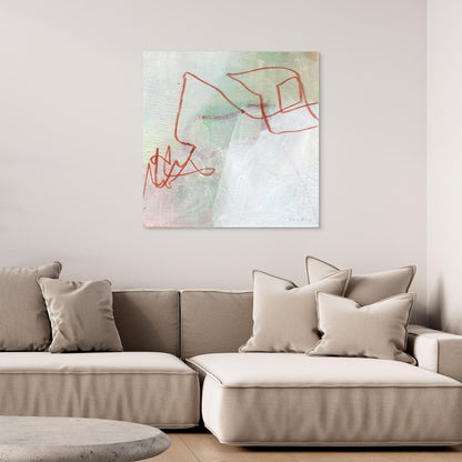 Canvas print #033 Lijnen van lucht