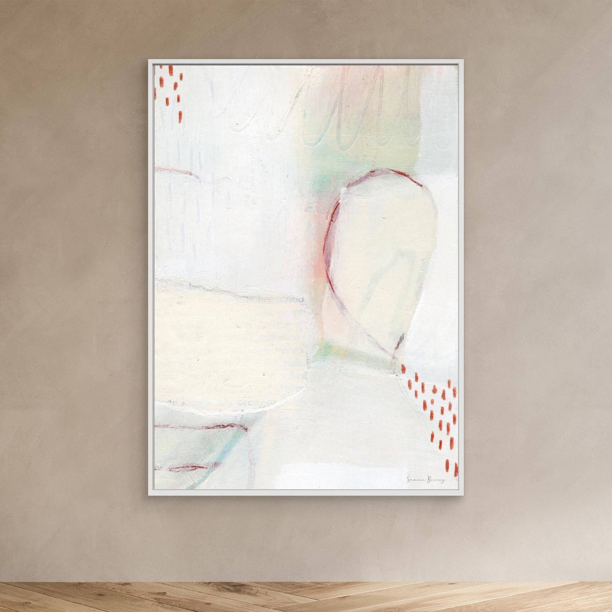 Canvas print - #032 Een vorm van Stilte