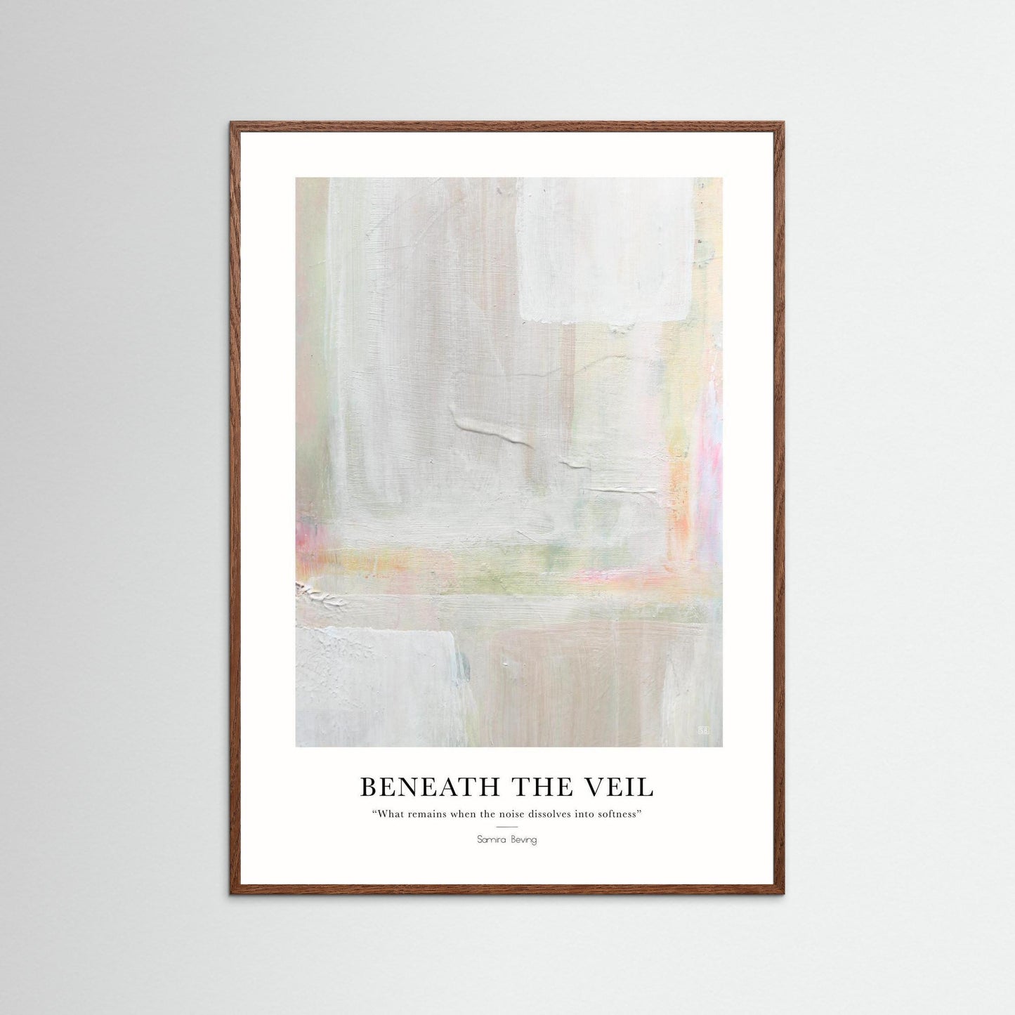 Fine Artprint - Beneath the veil - Poster design