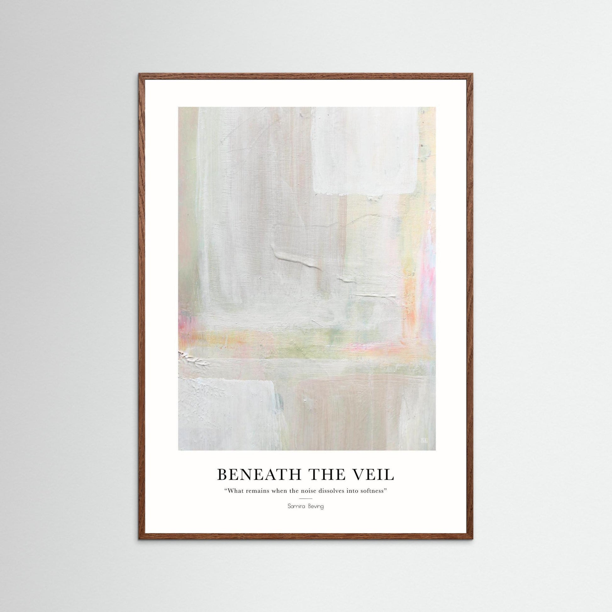 Fine Artprint - Beneath the veil - Poster design