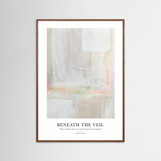 Fine Artprint - Beneath the veil - Poster design