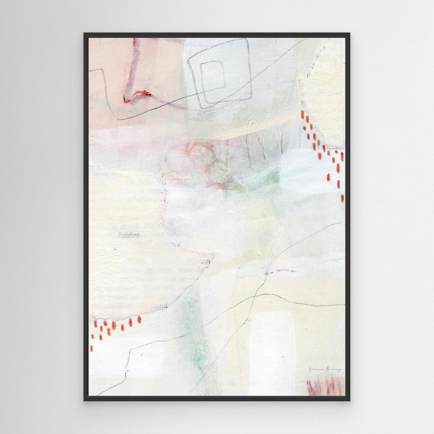 Canvas print - #031 Luister