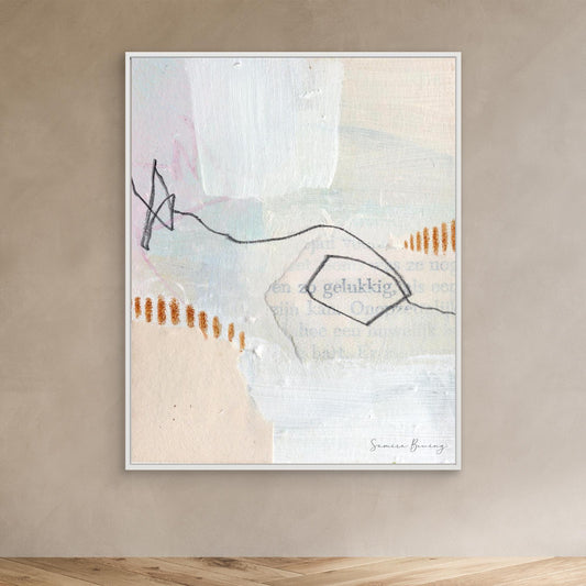 Canvas print - #014 Het Zachte Geluk