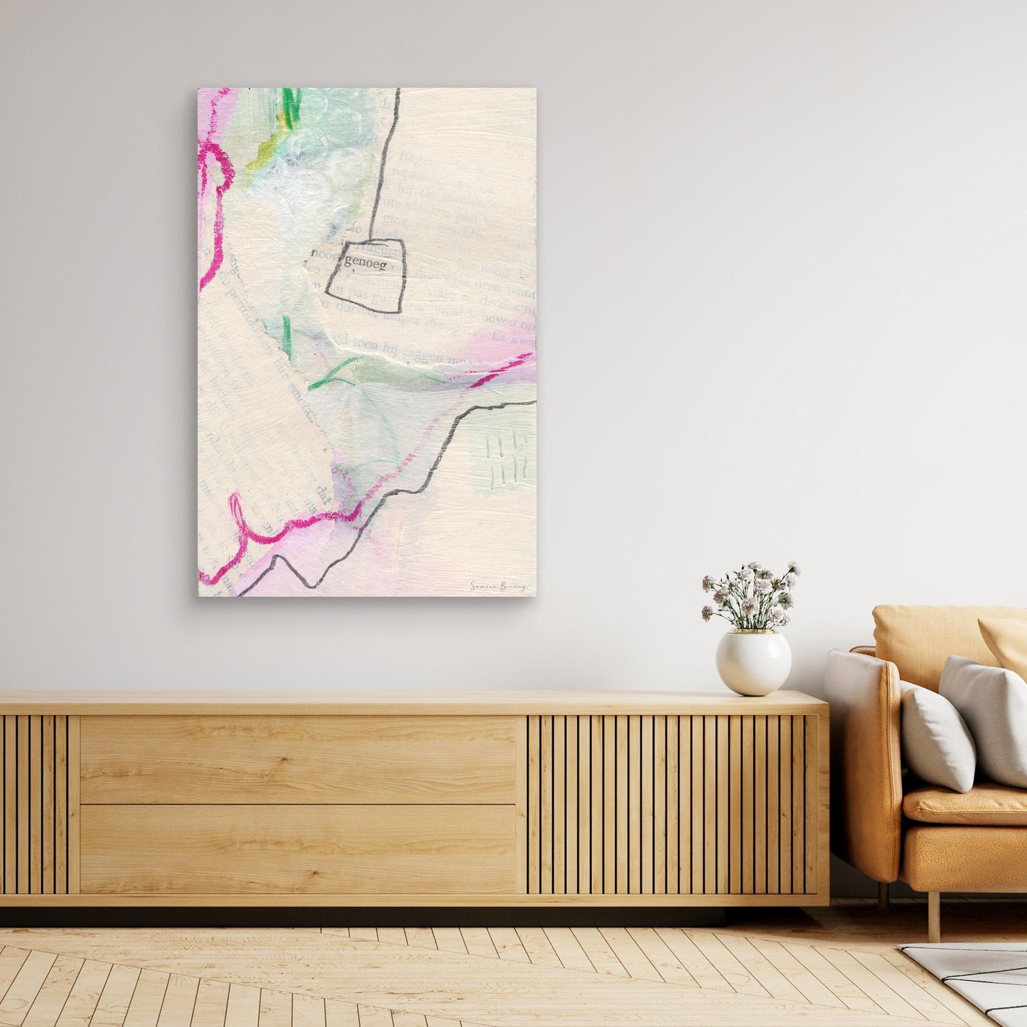 Canvas print - #016 Genoeg