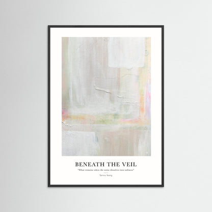 Fine Artprint - Beneath the veil - Poster design