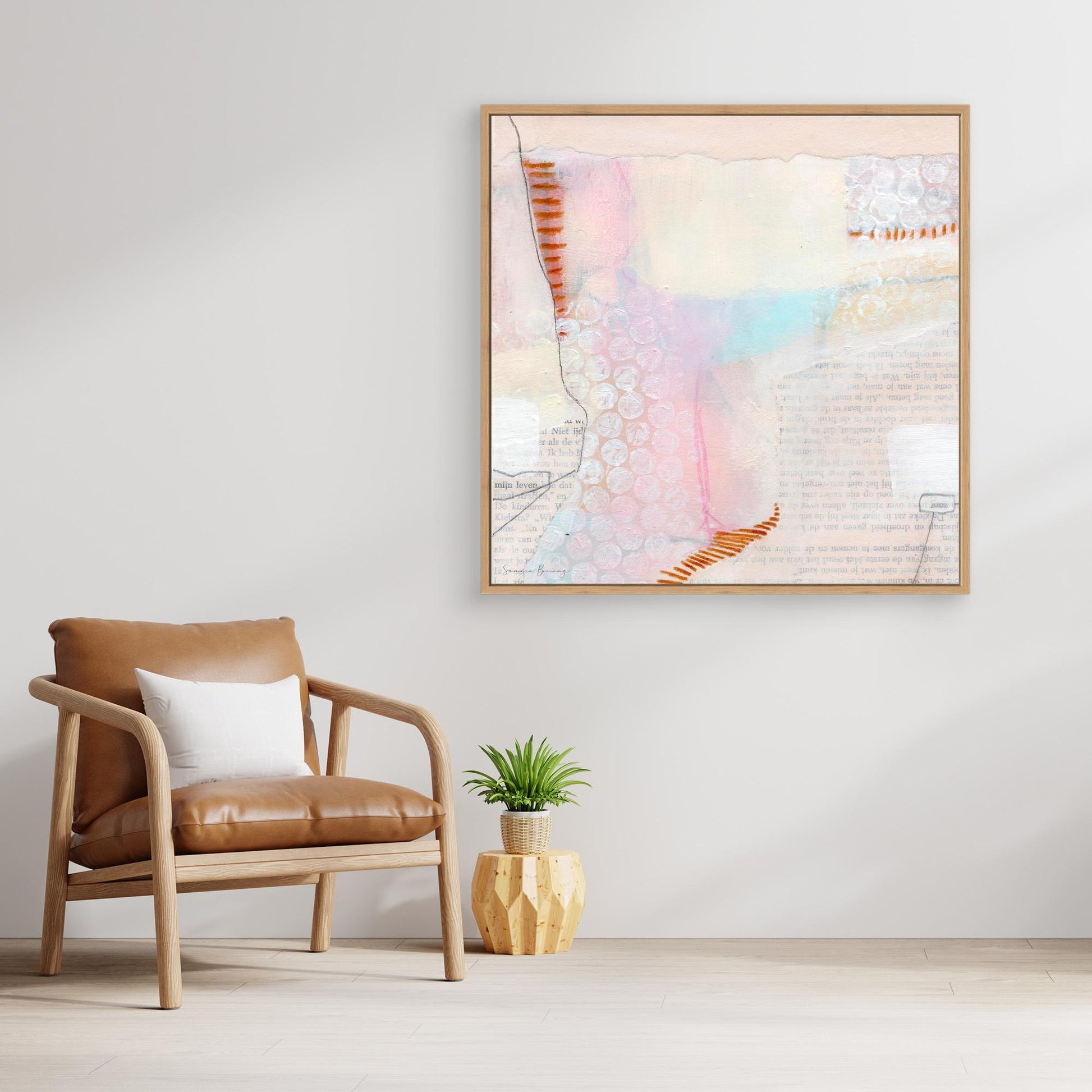 Canvas print - #013 Tussen Adem en Stilte