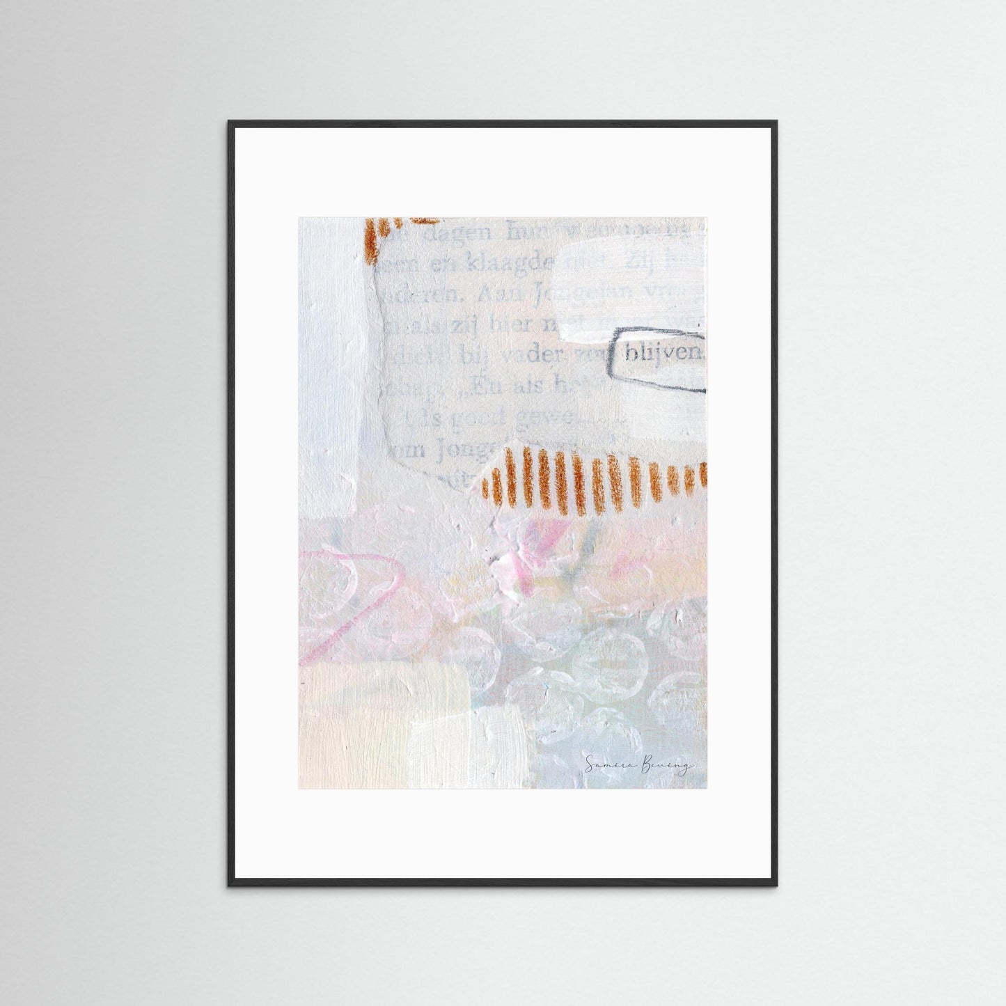 Fine Artprint - #015 Om te Blijven