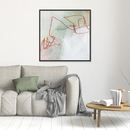 Canvas print #033 Lijnen van lucht