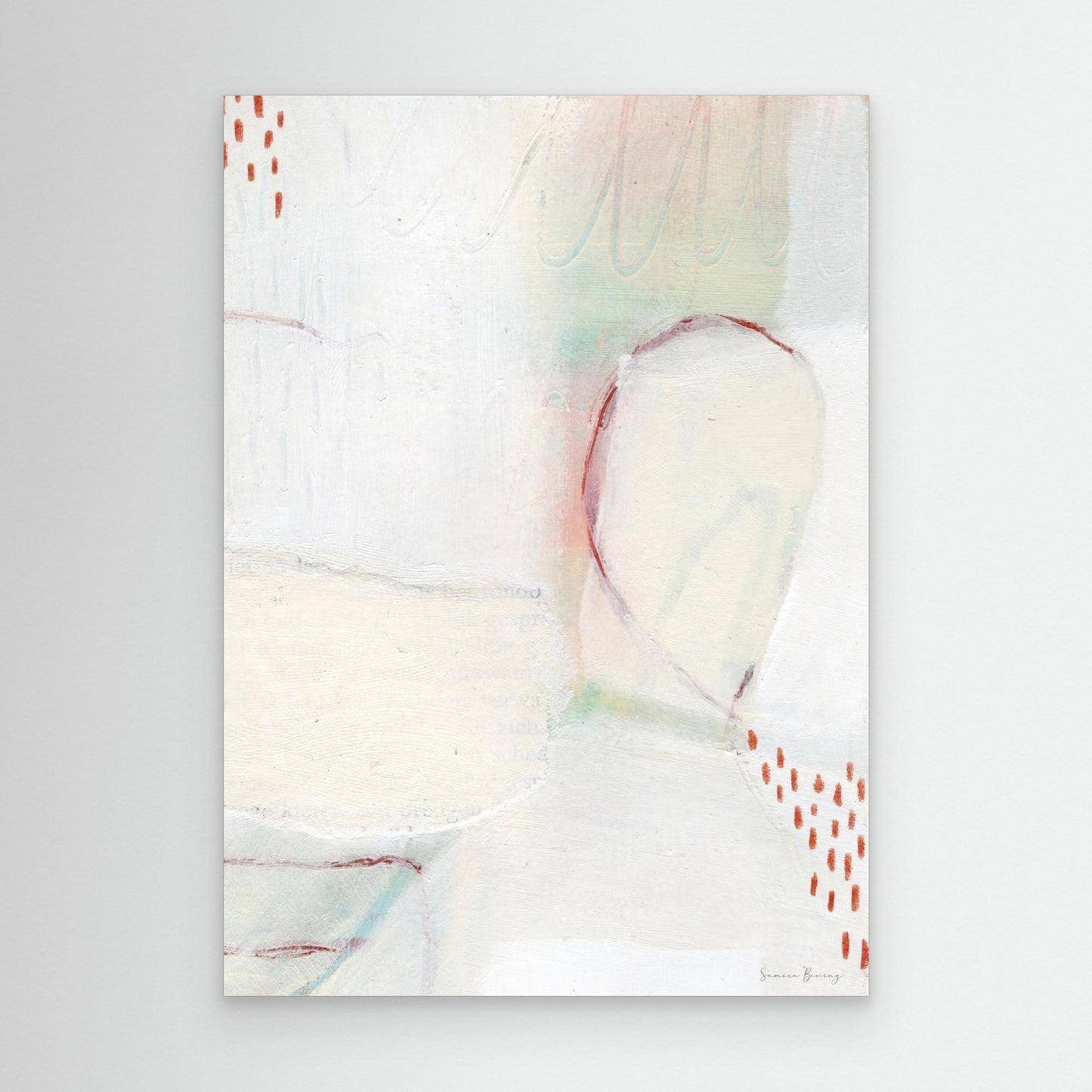 Canvas print - #032 Een vorm van Stilte