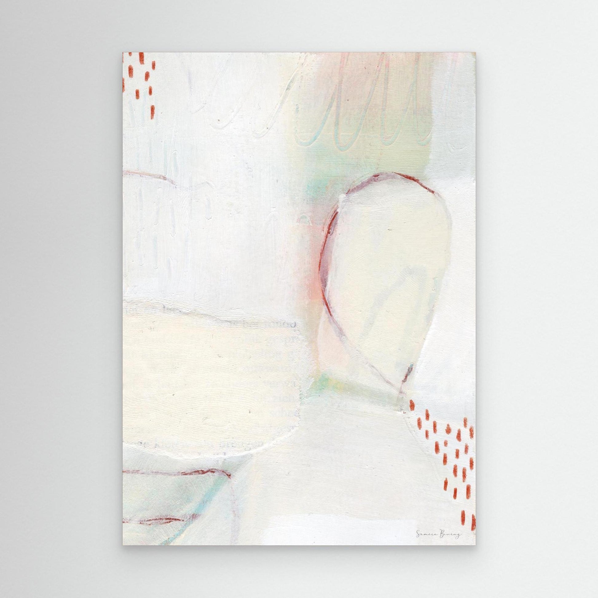 Canvas print - #032 Een vorm van Stilte