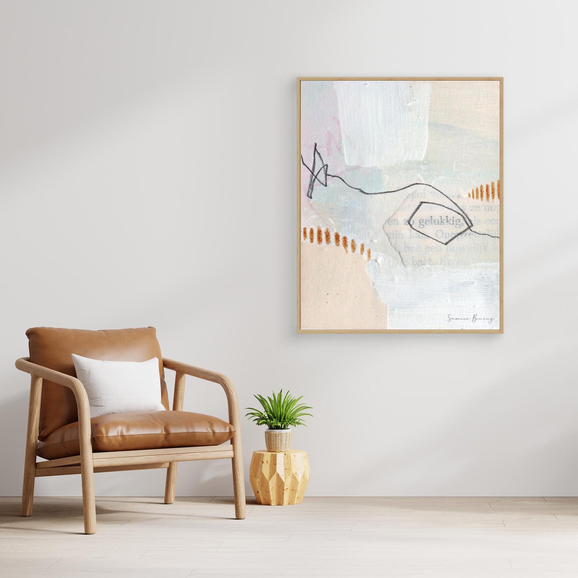 Canvas print - #014 Het Zachte Geluk